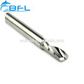 Peu en aluminium de routeur de coupe de cannelure simple de BFL / coupeur de fraisage pour le coupeur en aluminium de fraisage